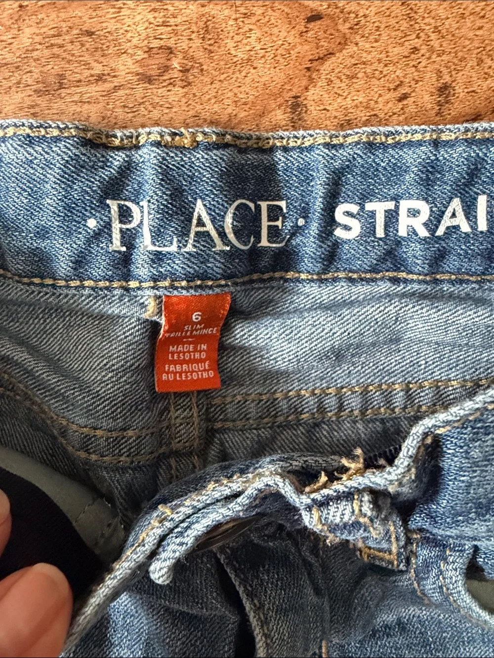 The Children's Place Straight Leg Medium Blue Jeans